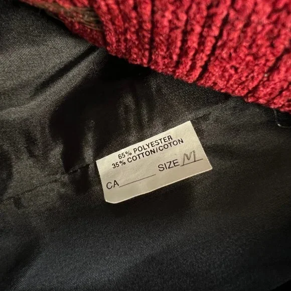 Stunning Vintage Oversized Western Bohemian Blazer Jacket Coat Boho Aztec Tribal - Picture 6 of 9